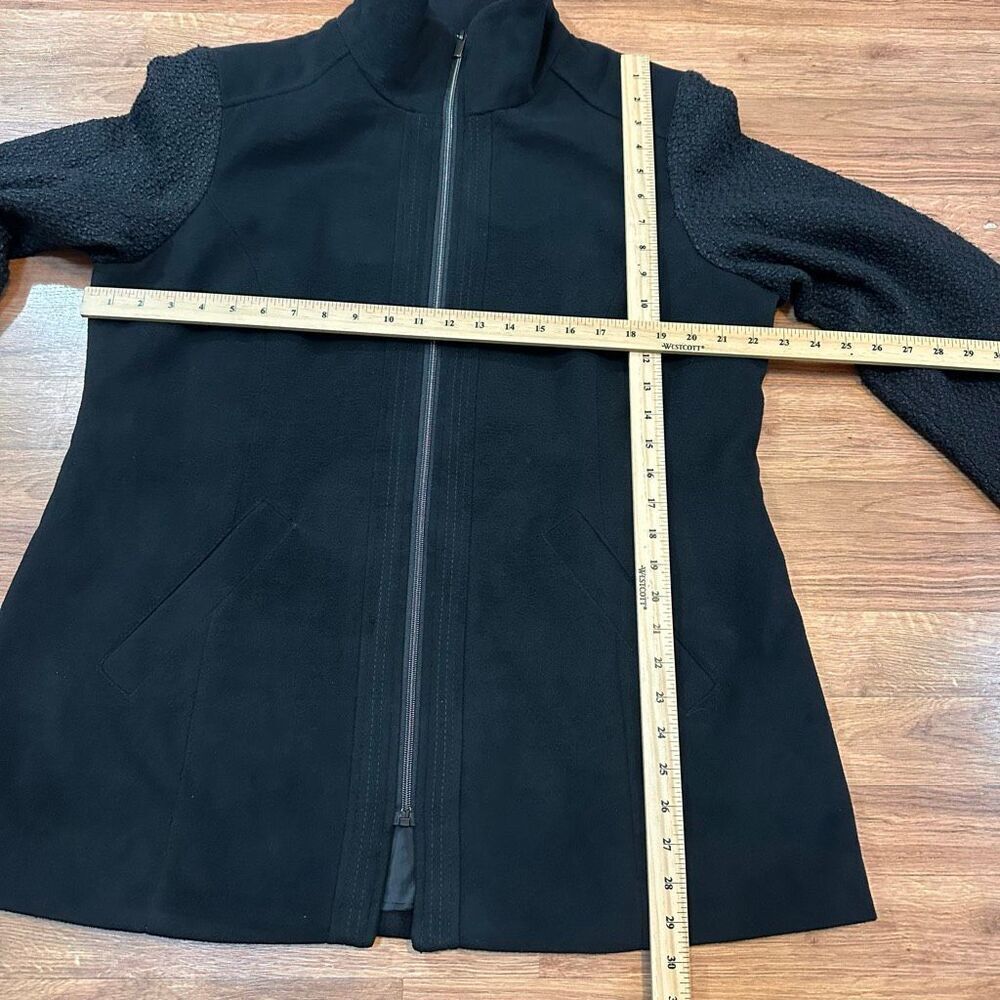 Faded Glory Full Zip Jacket Black | Women Size XL 16-18 - Picture 8 of 16
